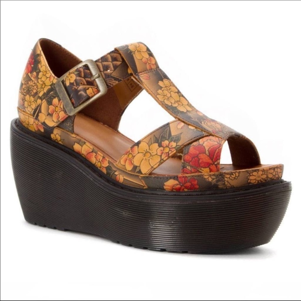 Dr. Martens Adaya Sandal Tattoo Print